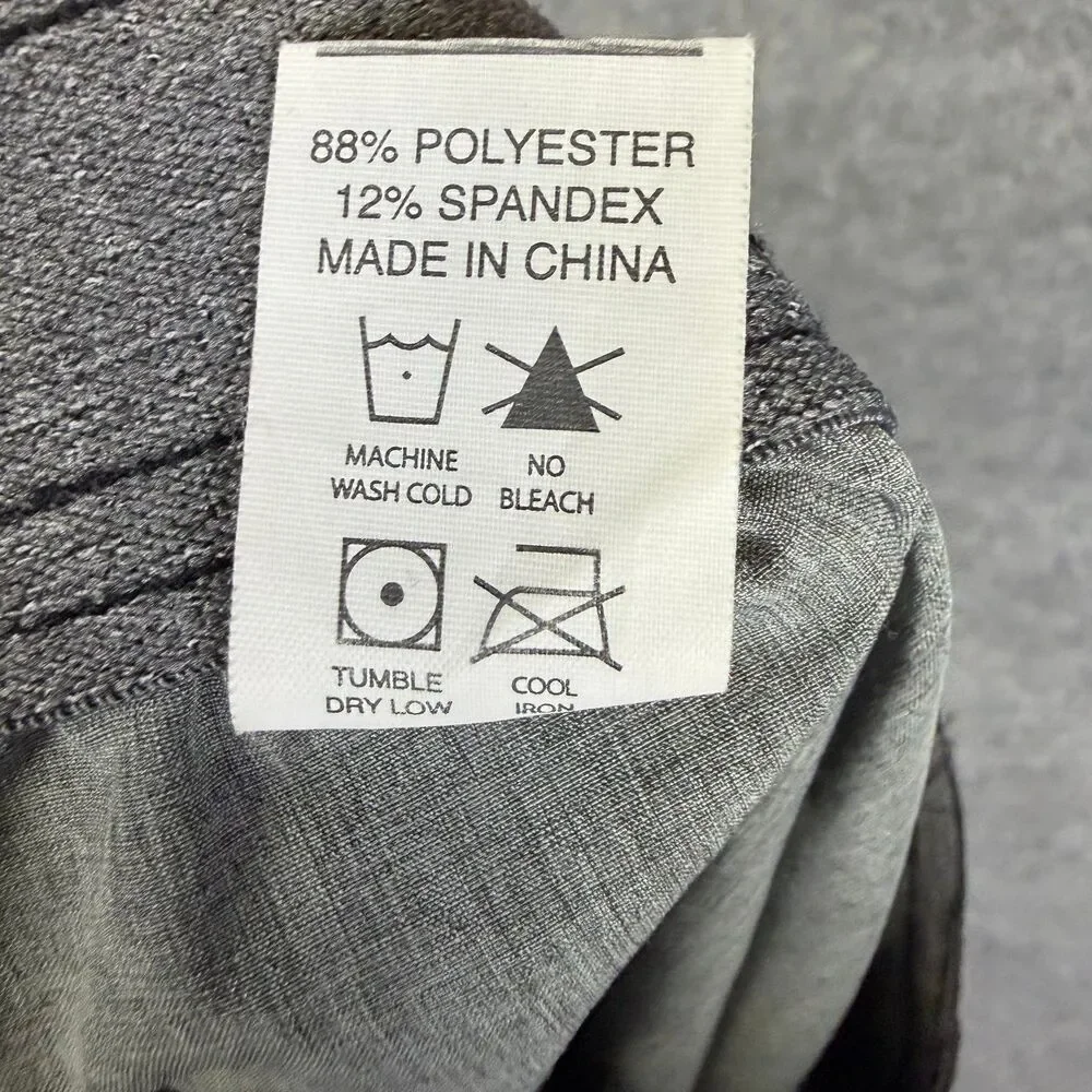 Dixxon Men's Board Shorts XL Gray Crossed Hammers Print Hybrid Unlinded